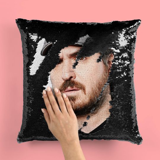 BRIAN 'Q' QUINN - Fan Sequin Pillow