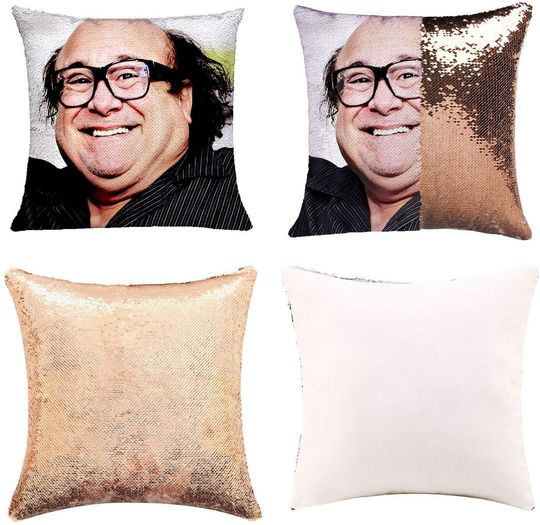 DANNY DEVITO - Fan Sequin Pillow