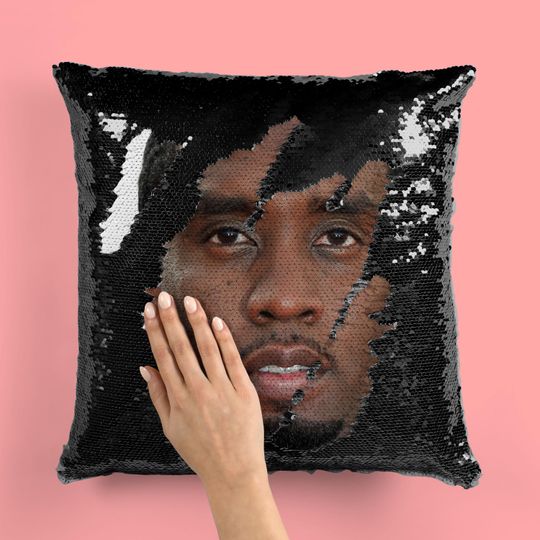 DIDDY - Meme Sequin Pillow