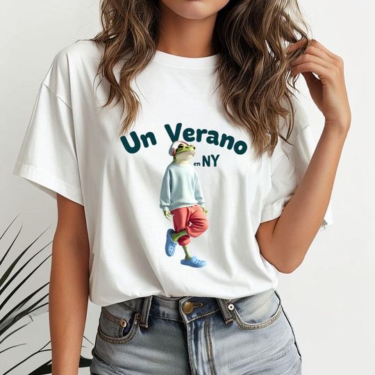 Bad Bunny 2025 Un Verano en NY Concert Tee, Bad Bunny Merchandise, Trending Music Shirt