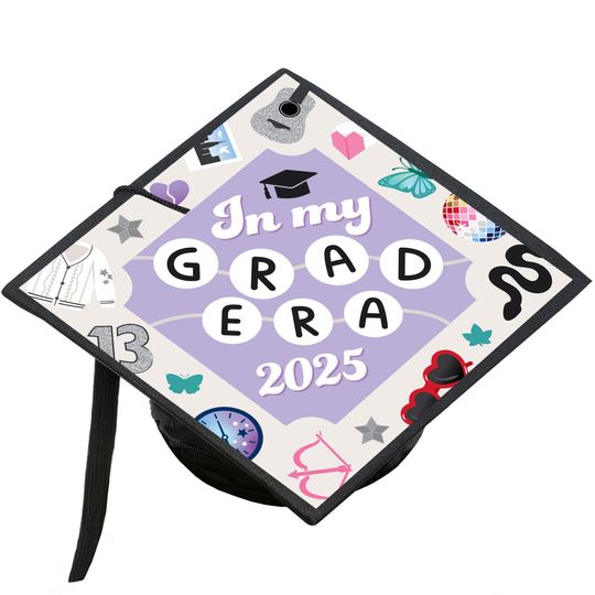 In My Grad Era - Graduation Cap Topper Kit