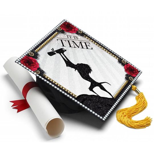 Lion King Graduation Cap Topper - It's Time, Graduation Cap Decorations