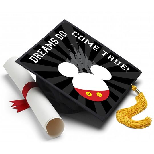 Mickey Mouse Graduation Cap Topper