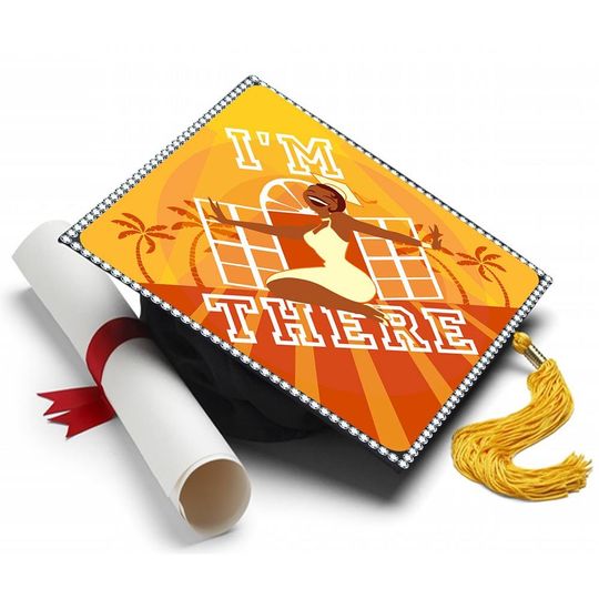 Princess and the Frog Graduation Cap Topper - Decorated Grad Cap Ideas