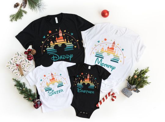 Discover Custom Disney 2025 Family Vacation Shirt, Personalized Disney Family Vacation Shirts, Family Vacation Shirt, Family Trip 2025 Shirt
