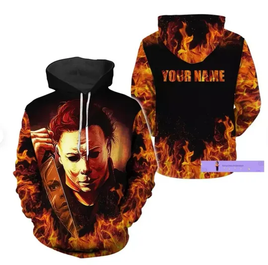 Michael Myers 3D HOODIE The Mother Day Gift US Size Christmas Gift Halloween