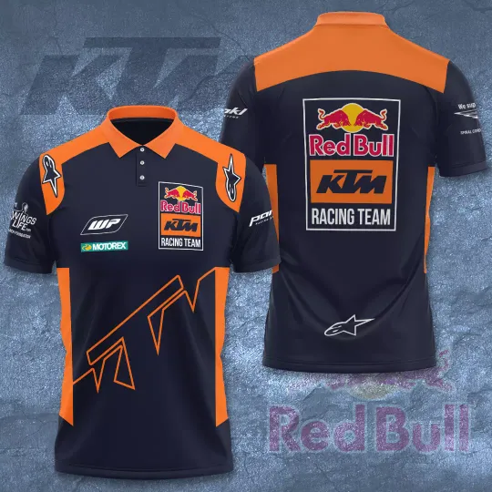 KTM Factory Racing Alpinestars Motorex AOP 3D Casual Shirt