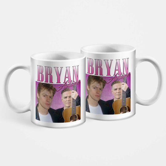 Bryan Adams Appreciation Mug, Throwback Mug, Homage Mug, Bryan Adams Gift, Music Lover, Summer Of 69, 80s Rock
