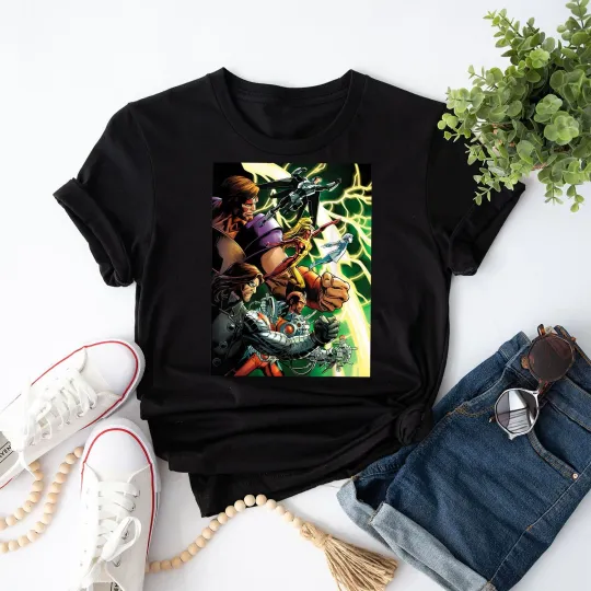 Marvel Thunderbolts Comic Cover Art BUCKYY Bn and Team Kids Adults T-Shirt