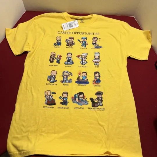 Minecraft T-Shirt New With Tag Size Medium