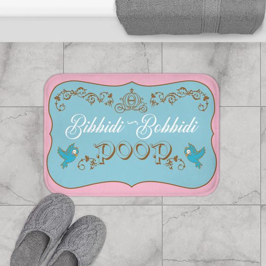 Bibbidi Bobbidi Bath mat