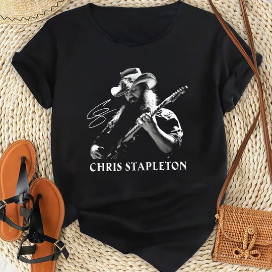 Chris Stapleton Signature Shirt, Chris Stapleton 90s Vintage Shirt, Chris Stapleton 2025 Tour, Chris Stapleton Fan Gifts, Country Music Tee