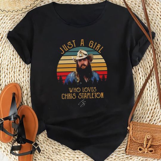 Signature Chris Stapleton 90s Vintage Shirt, Chris Stapleton 2025 Tour, Chris Stapleton Fan Gifts, Chris Stapleton Shirt, Country Music Tee