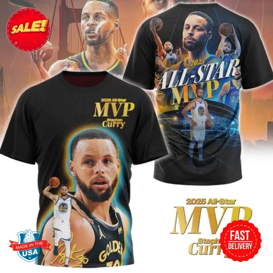 Limited Edition 3D Stephen Curry Shirt