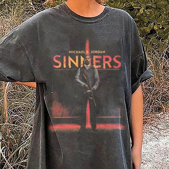 Michael B Jordan Sinners movie shirt, 2025 Aesthetic Movie Lover