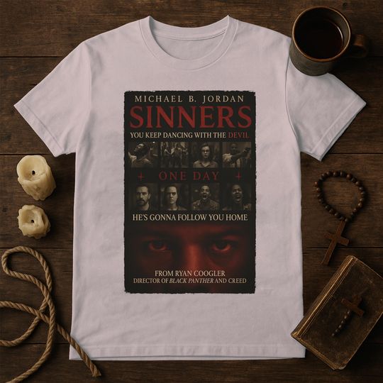 Delta Slim Sinners Movie 2025 T-Shirt