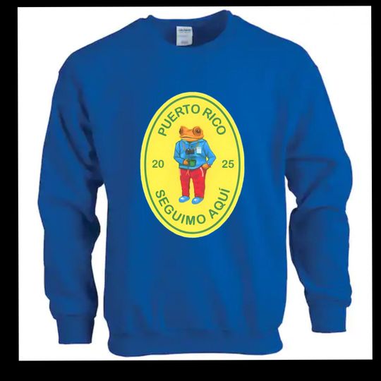 DtMF Bad Bunny "Seguimo Aqu" crewneck sweater