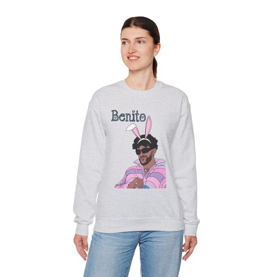 Benito Bad Bunny Unisex Crewneck Sweatshirt