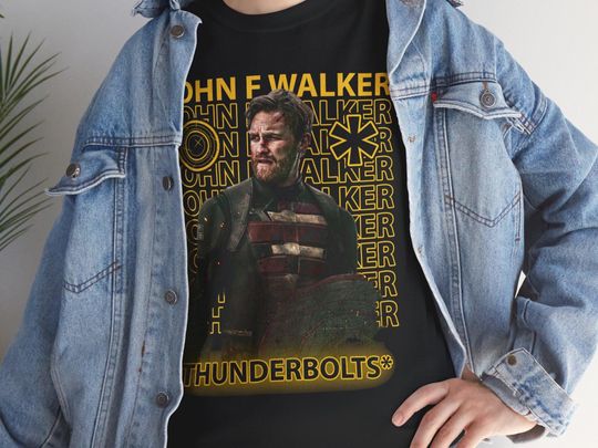 Discover Aesthetic John F Walker Marvel Thunderbolts* 2025 Action Superhero Movies Sweatshirt