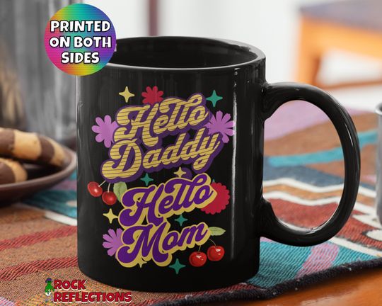 Music Mug Rock N Roll Hello Daddy Hello Mom Mug Rock Music Lover Gift Cherry Bomb Classic Rock Music Lover Gift For Rocker The Runaways