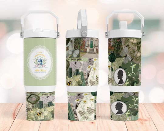 Bridgerton 30 Oz Flip Straw Tumbler With Handle