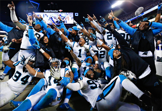 Carolina Panthers Super Bowl 50 Premium Matte Vertical Posters
