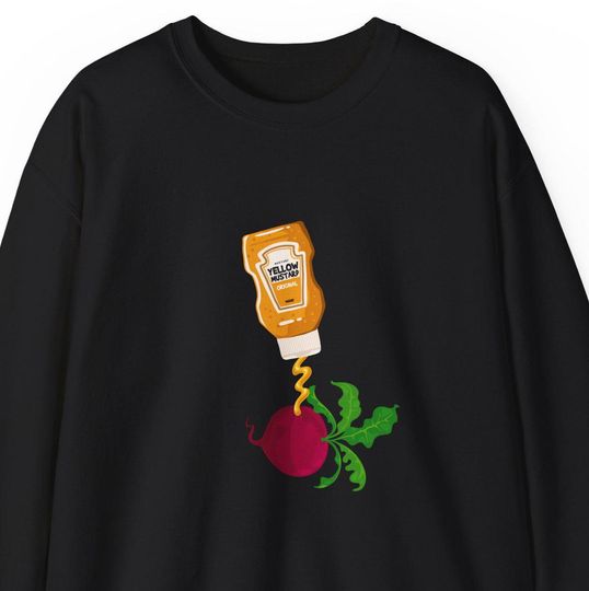 Kendrick Lamar Mustard on the Beet Sweatshirt - Unisex Crewneck Hip Hop Apparel