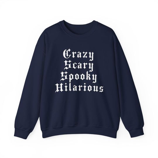 Crazy Scary Hilarious Kendrick Lamar Inspired TV Off Crewneck Sweatshirt