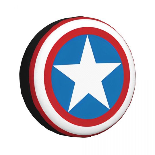Captain America Spare Tire Cover