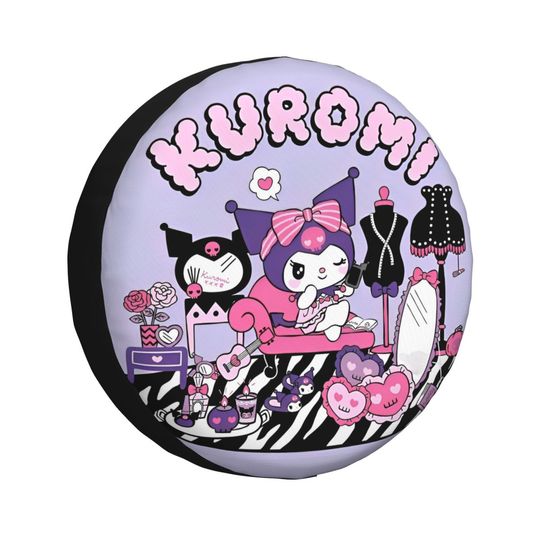 Hello Kitty and Kuromi Spare Tire Cover