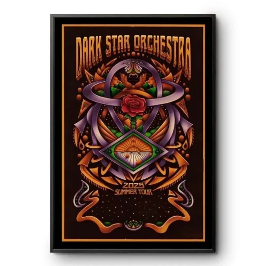 Dark Star Orchestra 2025 Summer Tour Poster
