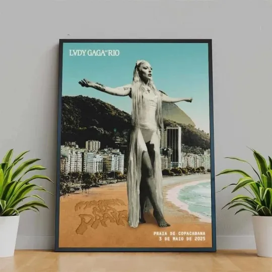 Ld ga Mayhem World Tour At Copacabana Beach On 3 May 2025 poster