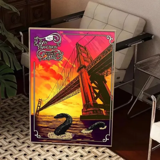 San Francisco Spring Tour April 22-23 2025 Poster