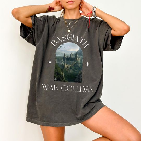 Basgiath Shirt, Fourth Wing Shirt, Rebecca Yoros, Violet Sorrengail, Bookstagram Tee , Bookish Tee, Dragon Rider Shirt, Basgiath War College