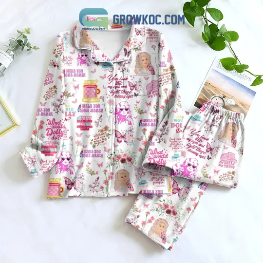 Dolly Parton Here You Come Again Pajamas Set
