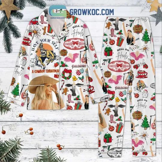 Miranda Lambert Have Your Self A Cowboy Christmas Pajamas Set