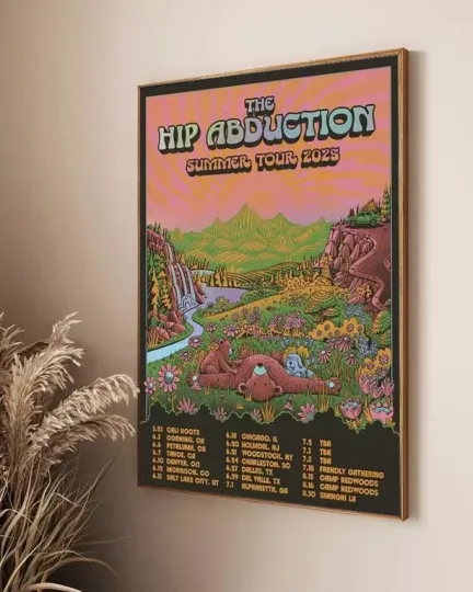 The Hip Abduction Summer Tour 2025 Poster