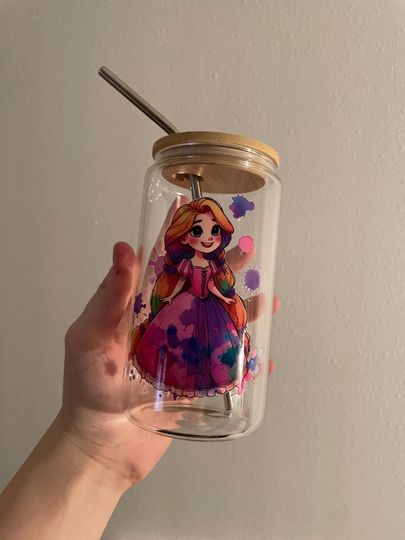 Rapunzel Frosted Tumblers