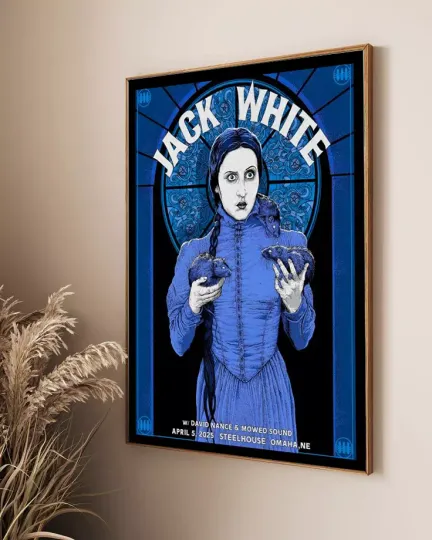 Poster JackWhite No Name Tour Omaha, NE April 05 2025