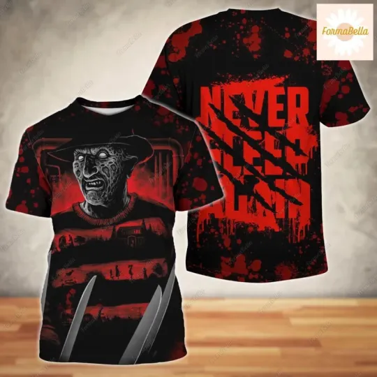 Freddy Krueger 3D T-SHIRT Mother Day Gift All Over Print