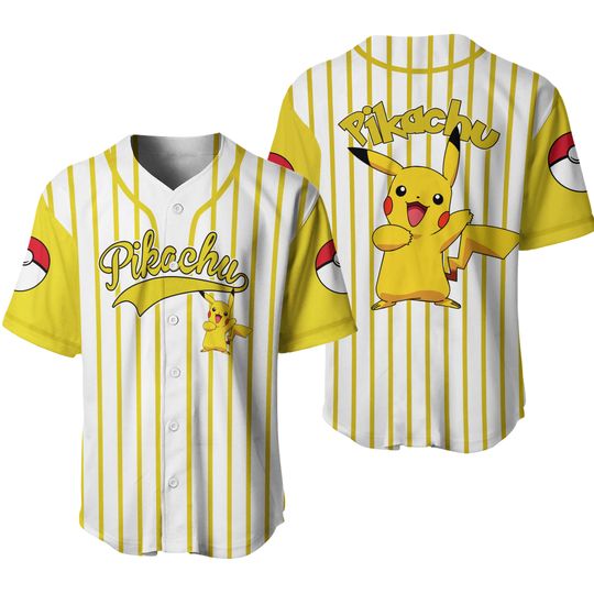 Discover Pika Baseball Jersey Shirts