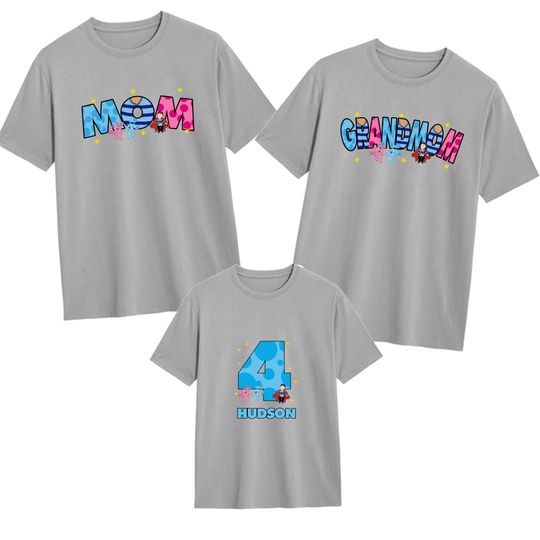 Blues Clues Birthday Shirt, Blue Dog Family Shirt, Blue Dog Family Matching Birthday Shirt,Birthday Boy Shirt, Family Party Shirt