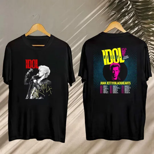 Discover Billy Idol 2025 Concert  Billy Idol It  39 s Nice Day To Tour Again 2025 Shirt