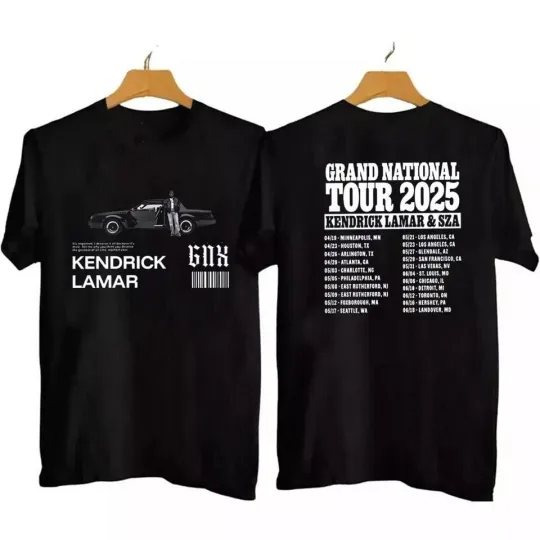 New Kendrick Lamar Tour 2025 Gift For Fans Shirt