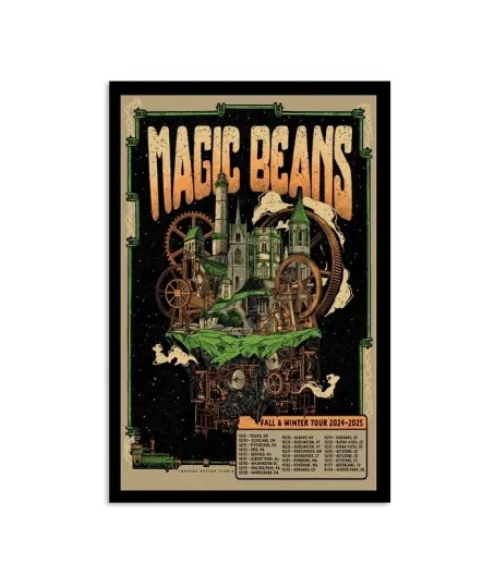 Fall & Winter Tour 2024-2025 Magic Beans Poster