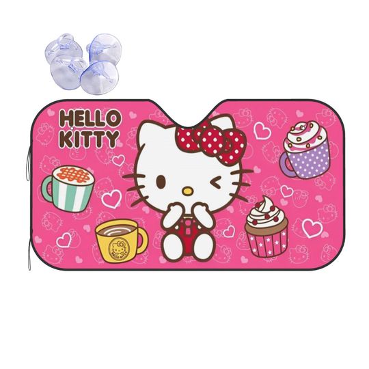 Sanrio Hello Kitty Kuromi Car Sun Shades