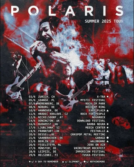 Poster Polaris Summer 2025 Tour Poster, gift for fans