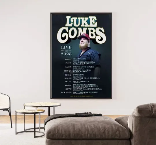 Discover Lukee Comb Live In 2025 Tour Poster