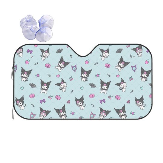 Sanrio Fun Kuromi Car Sun Shades