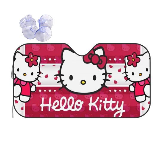 Sanrio Hello Kitty Kuromi Car Sun Shades